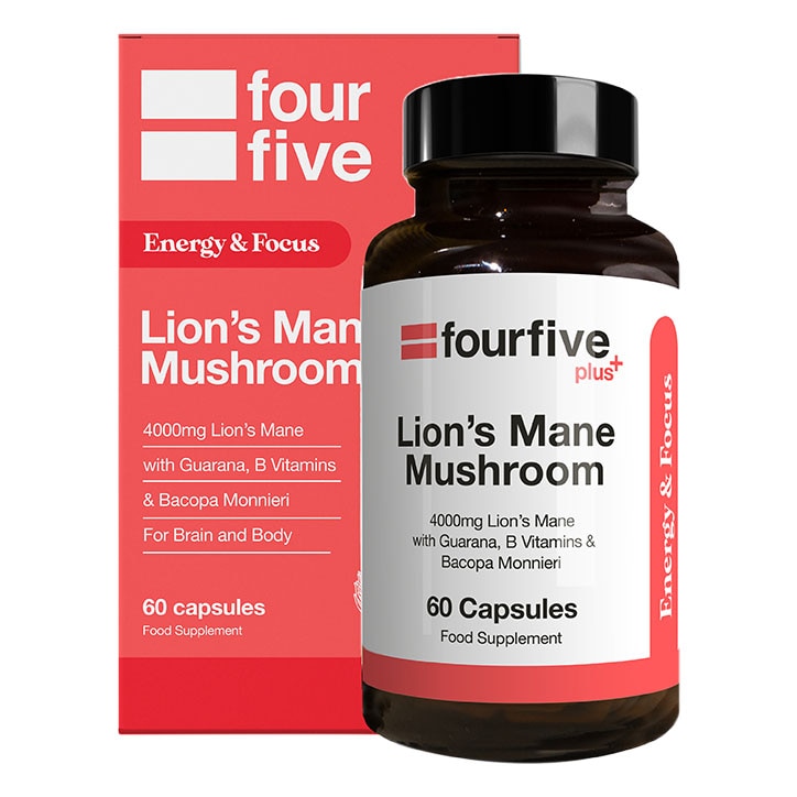 Fourfive Lions Mane Complex Energy Focus 4000mg 60